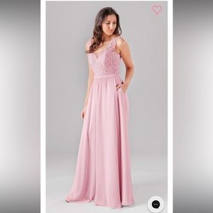 Wren Blossom color Kennedy Blue dress